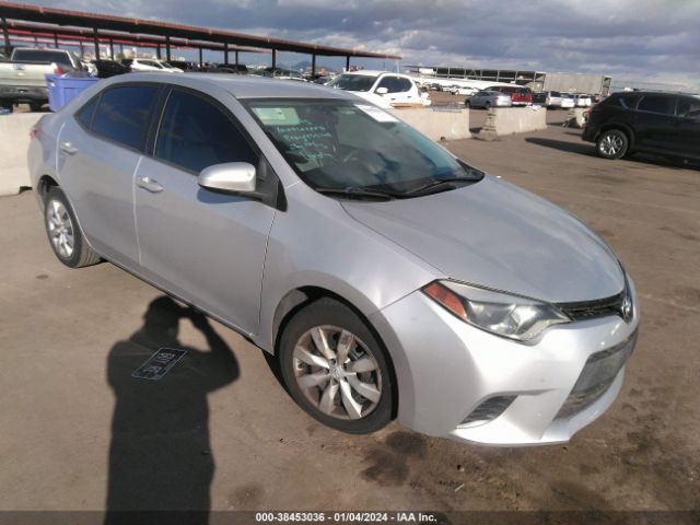 TOYOTA COROLLA 2016 5yfburhe7gp394162