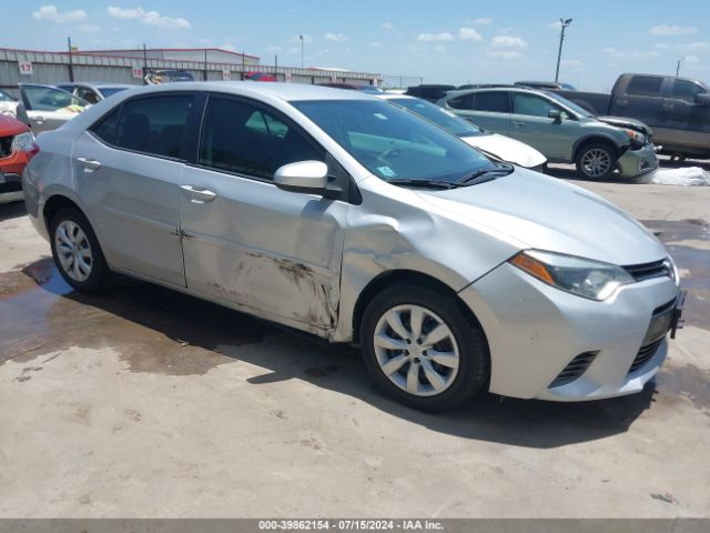 TOYOTA COROLLA 2016 5yfburhe7gp400090