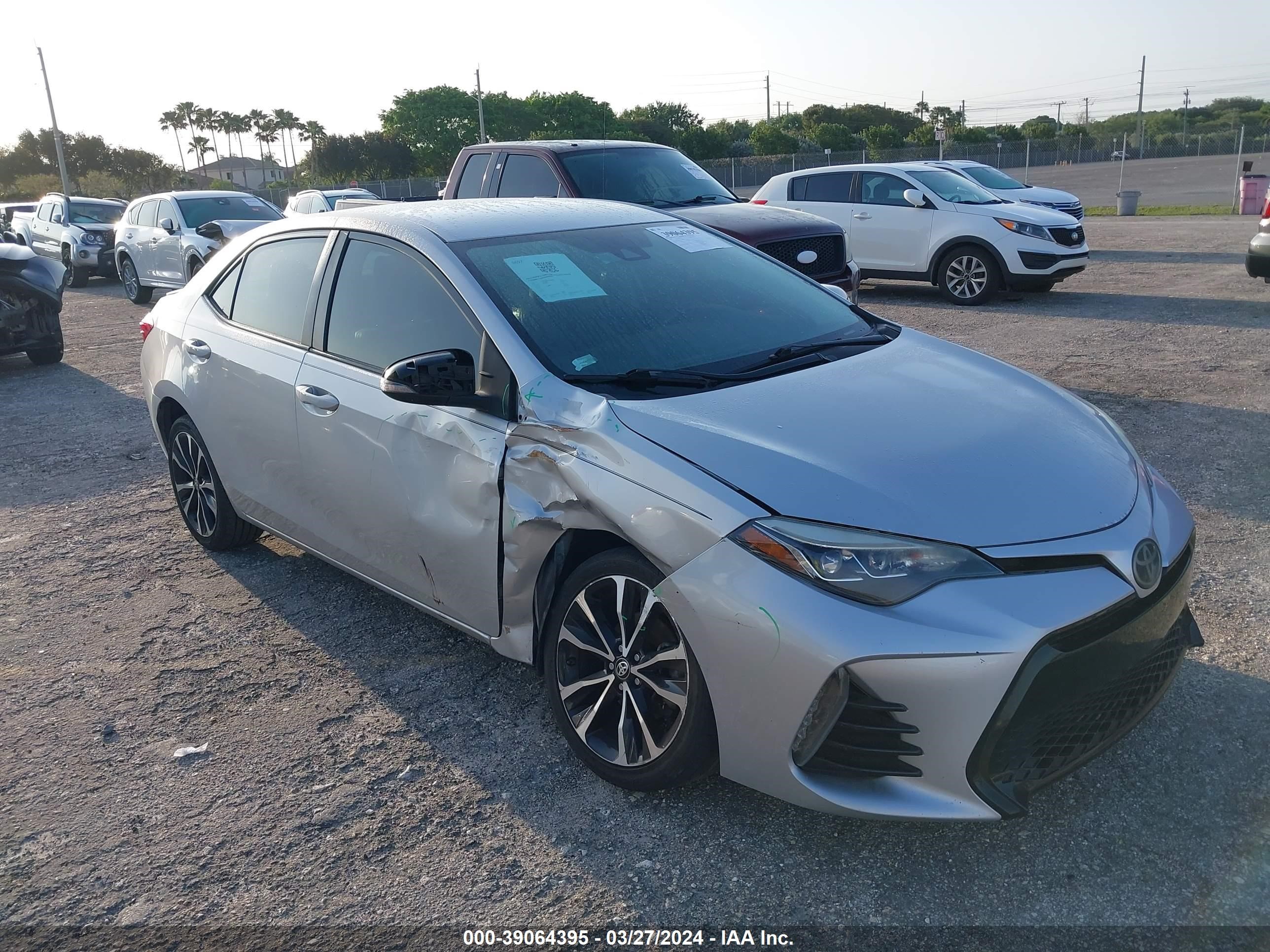 TOYOTA COROLLA 2018 5yfburhe7jp768860