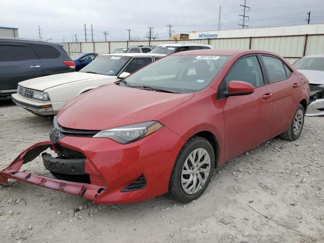 TOYOTA COROLLA L 2018 5yfburhe7jp838907