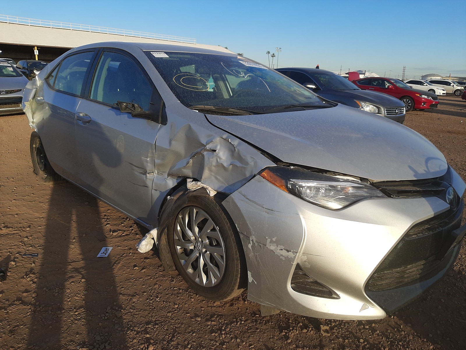 TOYOTA COROLLA L 2019 5yfburhe7kp935574