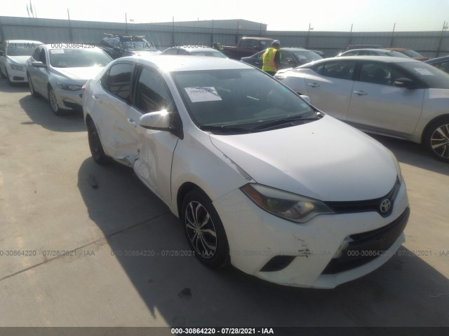 TOYOTA COROLLA 2014 5yfburhe8ep105397