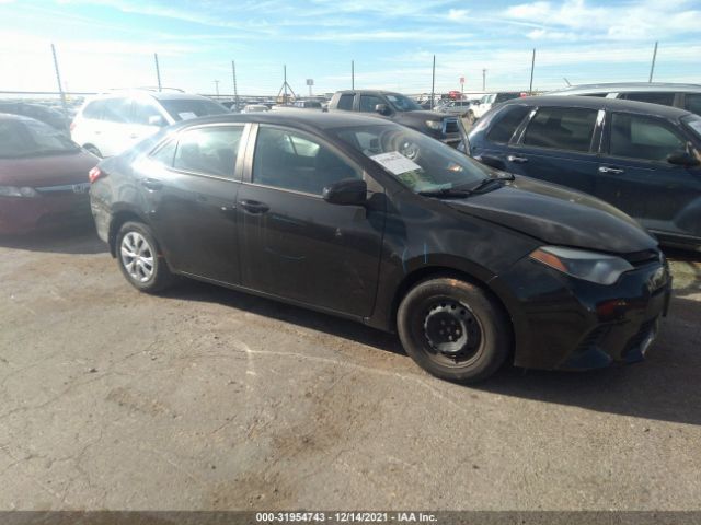 TOYOTA COROLLA 2014 5yfburhe8ep161615