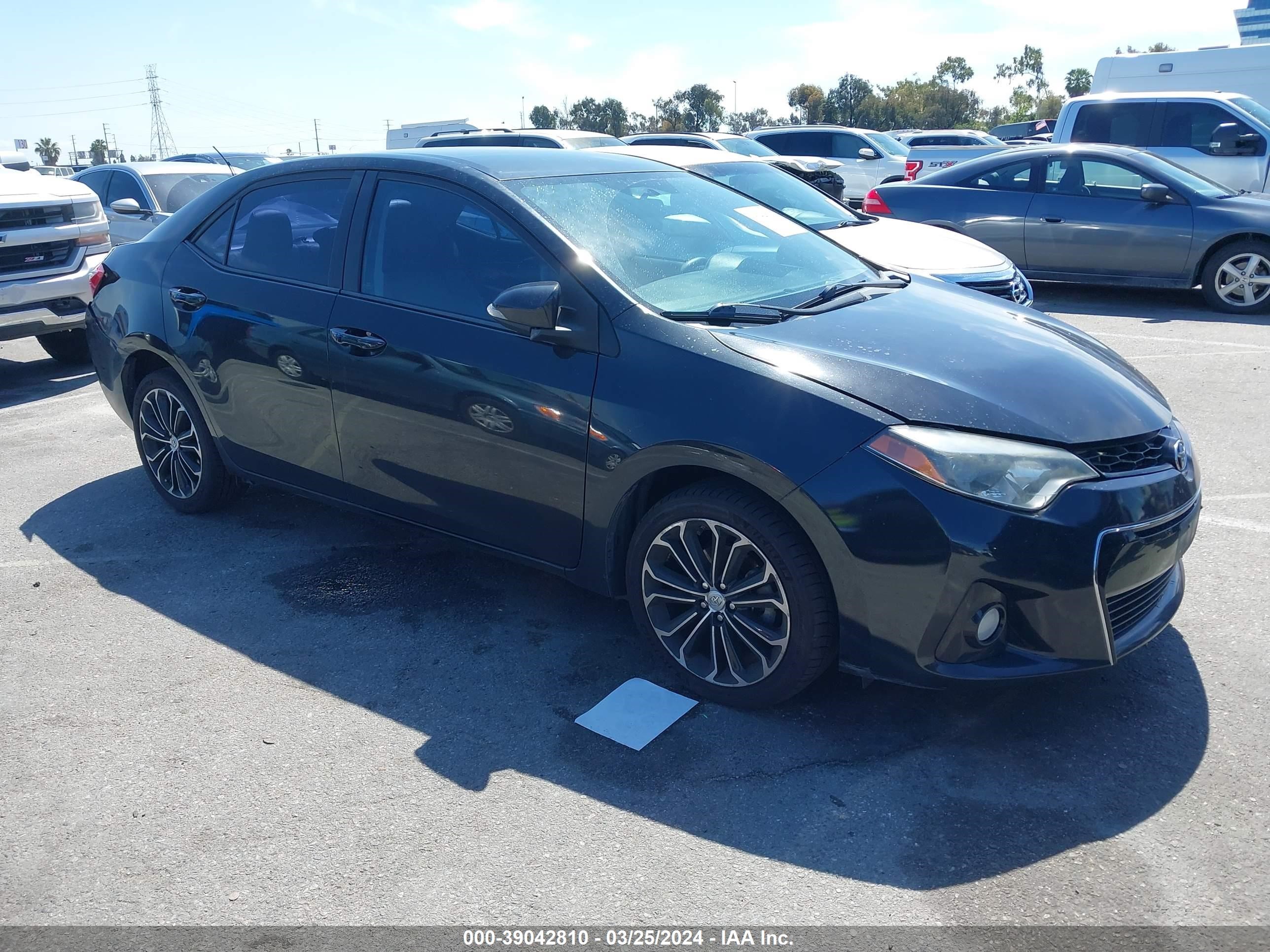 TOYOTA COROLLA 2014 5yfburhe8ep175627