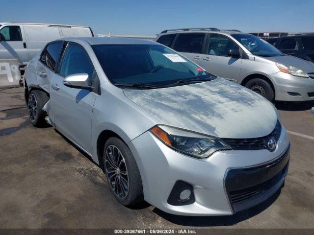 TOYOTA COROLLA 2015 5yfburhe8fp264308