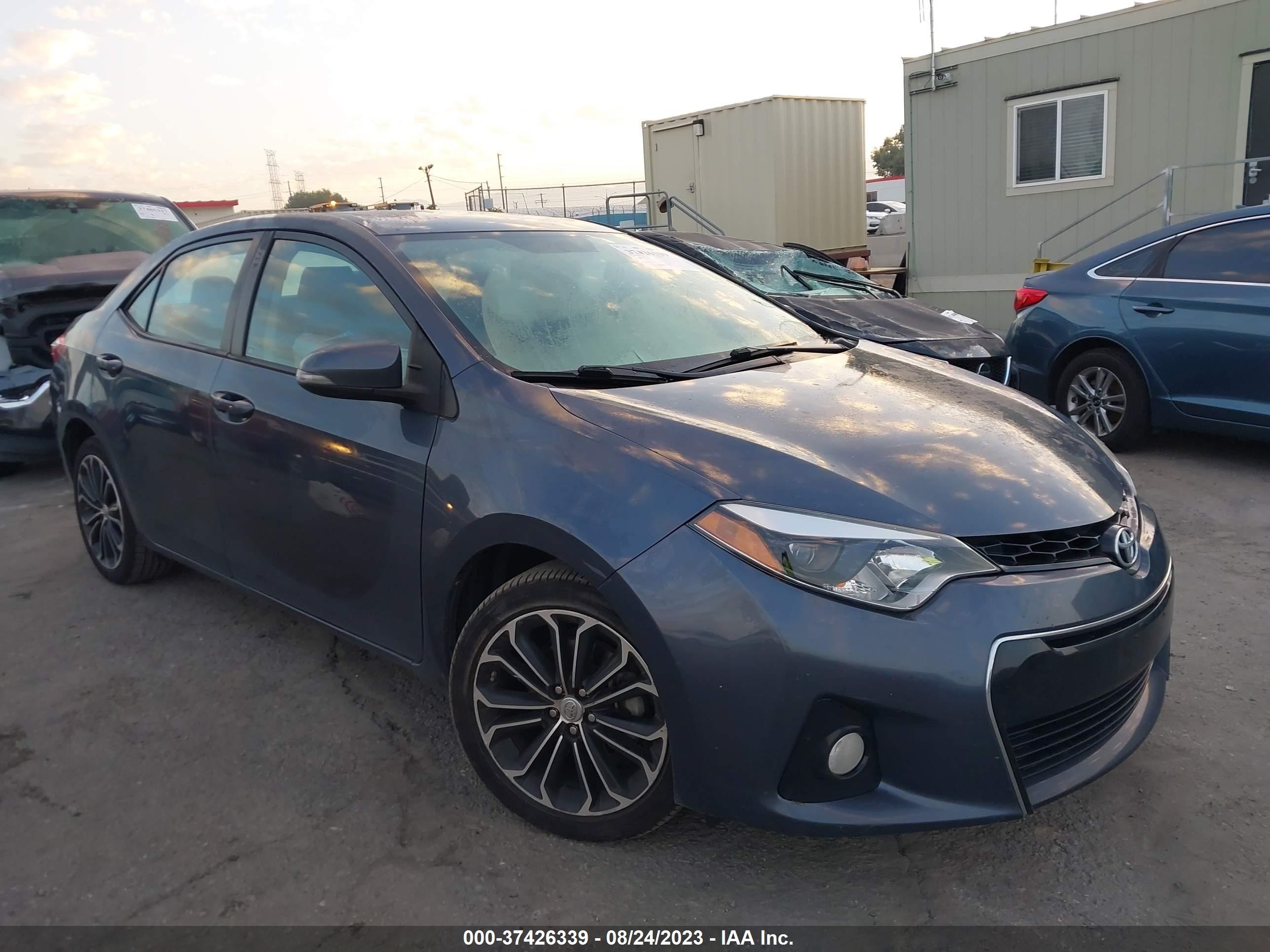 TOYOTA COROLLA 2015 5yfburhe8fp317878