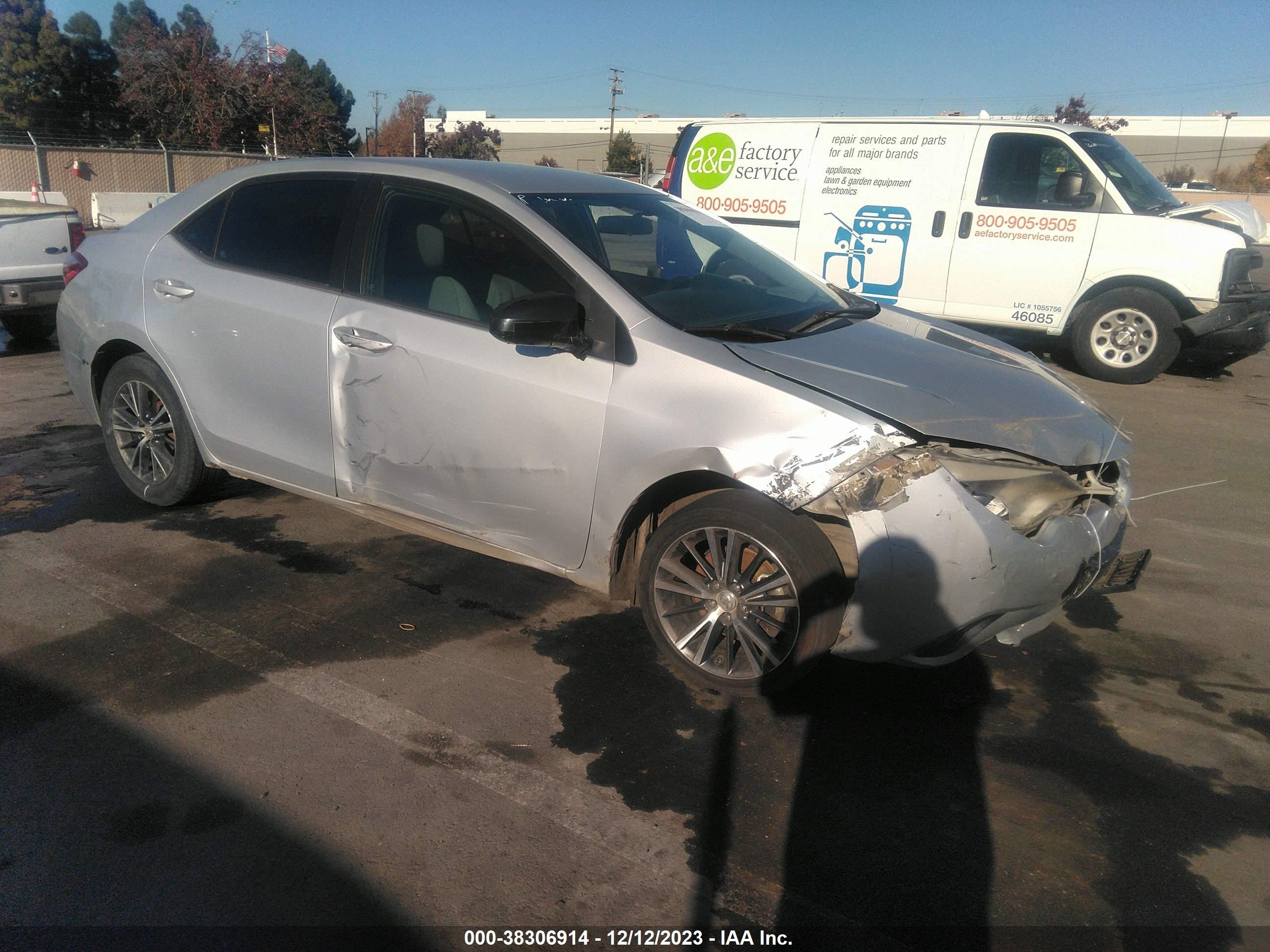 TOYOTA COROLLA 2016 5yfburhe8gp426620