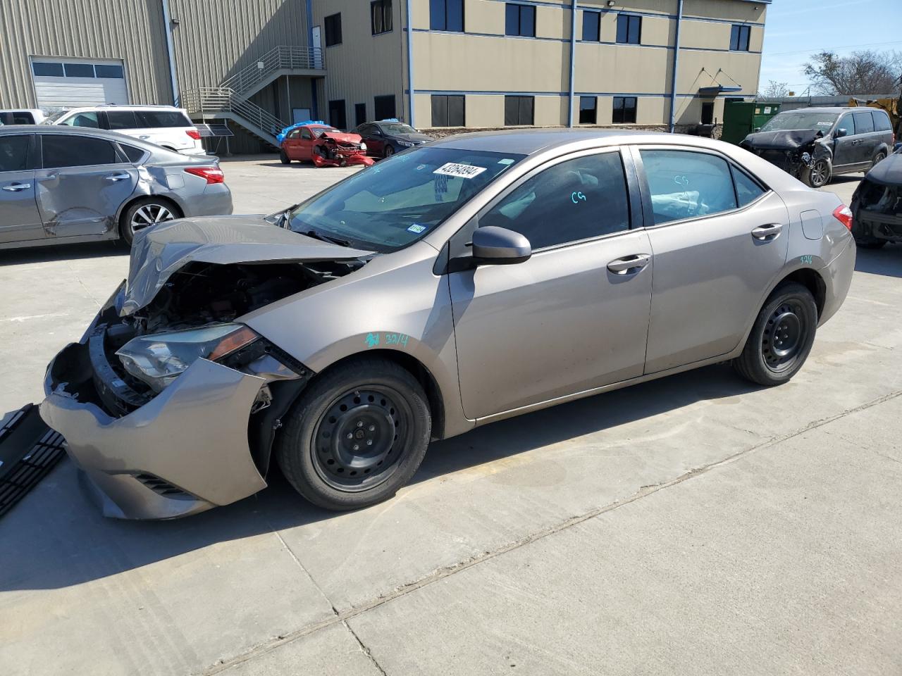 TOYOTA COROLLA 2016 5yfburhe8gp469502