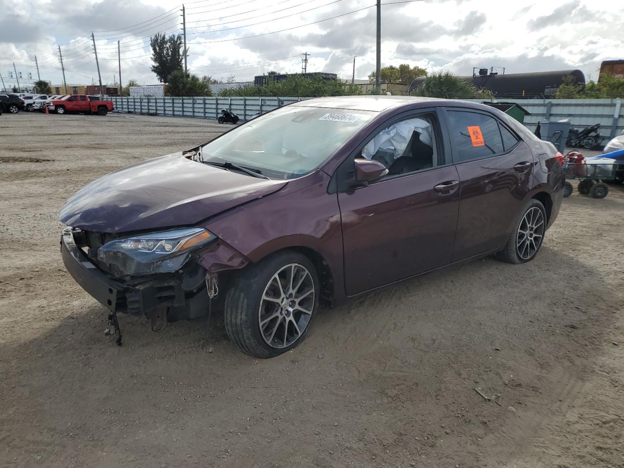 TOYOTA COROLLA 2017 5yfburhe8hp609713