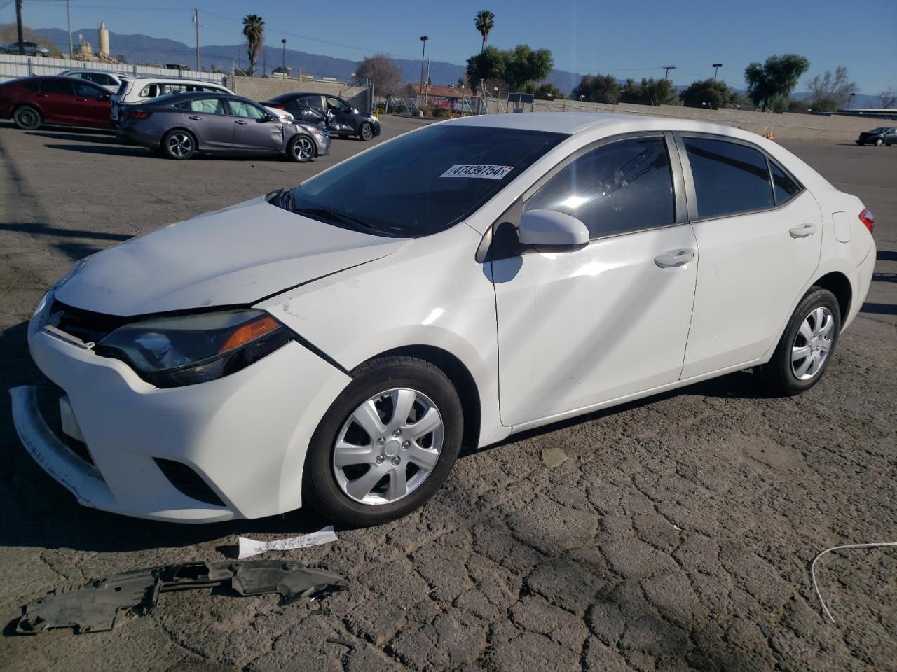 TOYOTA COROLLA 2014 5yfburhe9ep087301