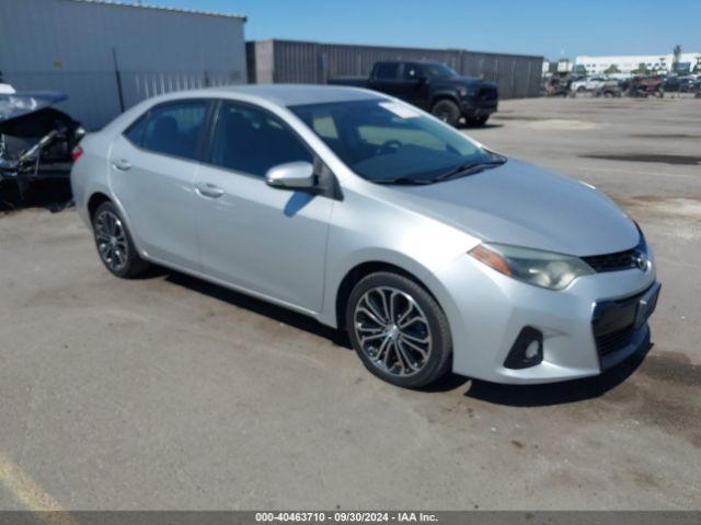 TOYOTA COROLLA 2015 5yfburhe9fp229647