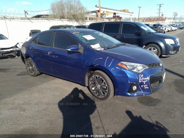 TOYOTA COROLLA 2015 5yfburhe9fp242186