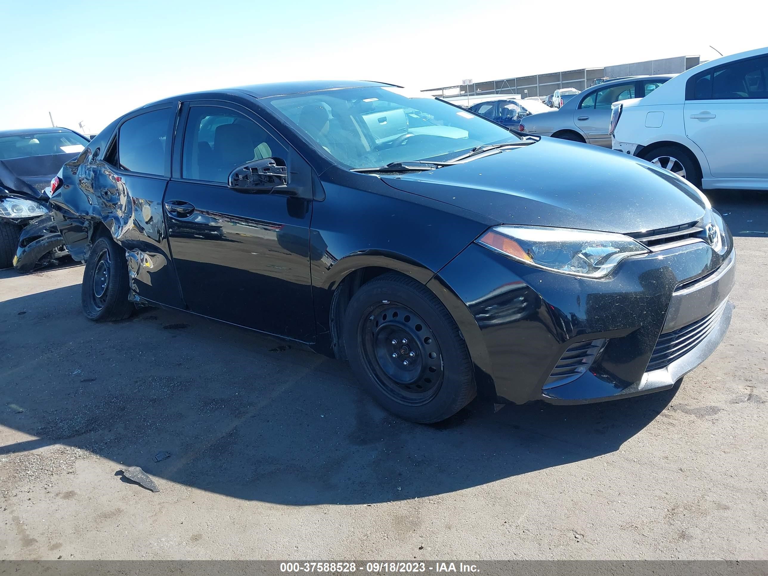 TOYOTA COROLLA 2015 5yfburhe9fp256847