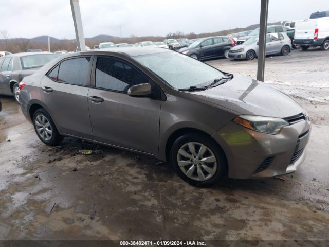 TOYOTA COROLLA 2015 5yfburhe9fp296314