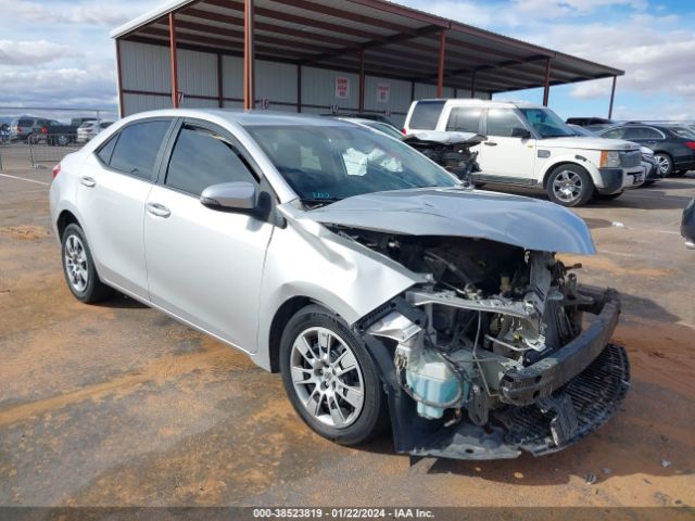 TOYOTA COROLLA 2015 5yfburhe9fp316867