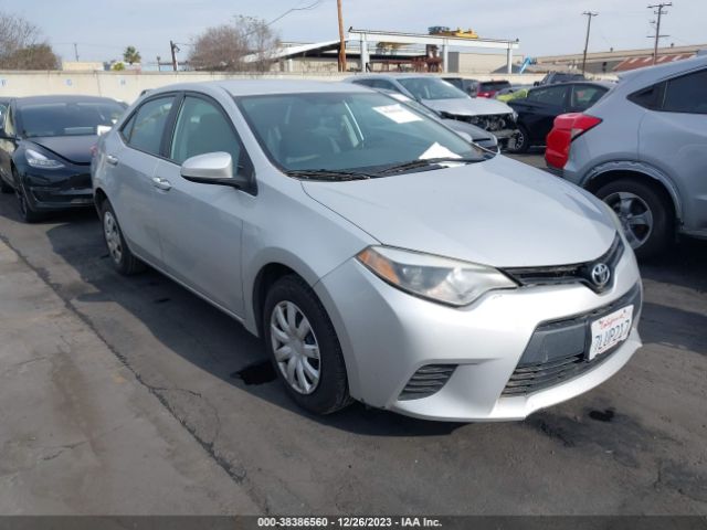 TOYOTA COROLLA 2015 5yfburhe9fp319817