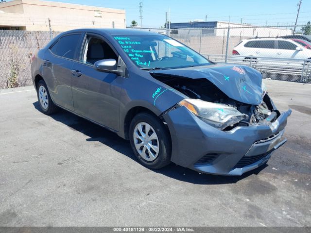 TOYOTA COROLLA 2015 5yfburhe9fp323642