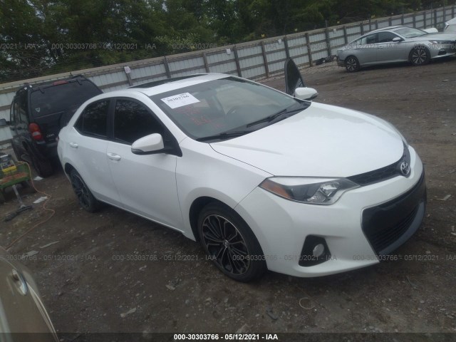 TOYOTA COROLLA 2016 5yfburhe9gp465913