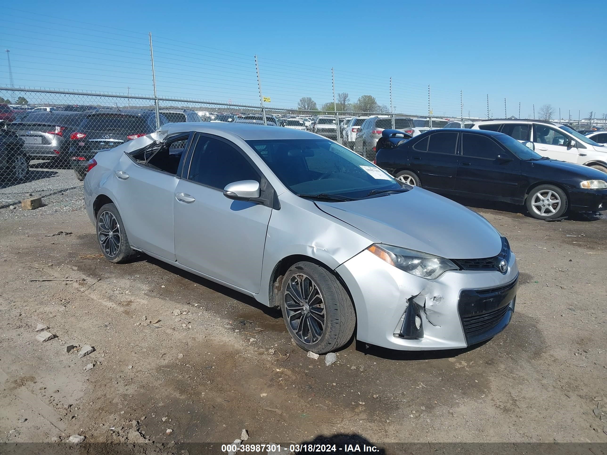 TOYOTA COROLLA 2016 5yfburhe9gp470061