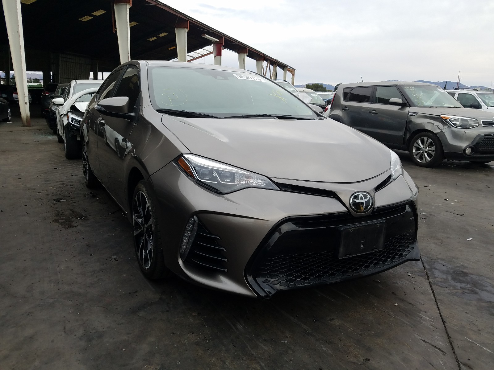 TOYOTA COROLLA L 2017 5yfburhe9hp721727