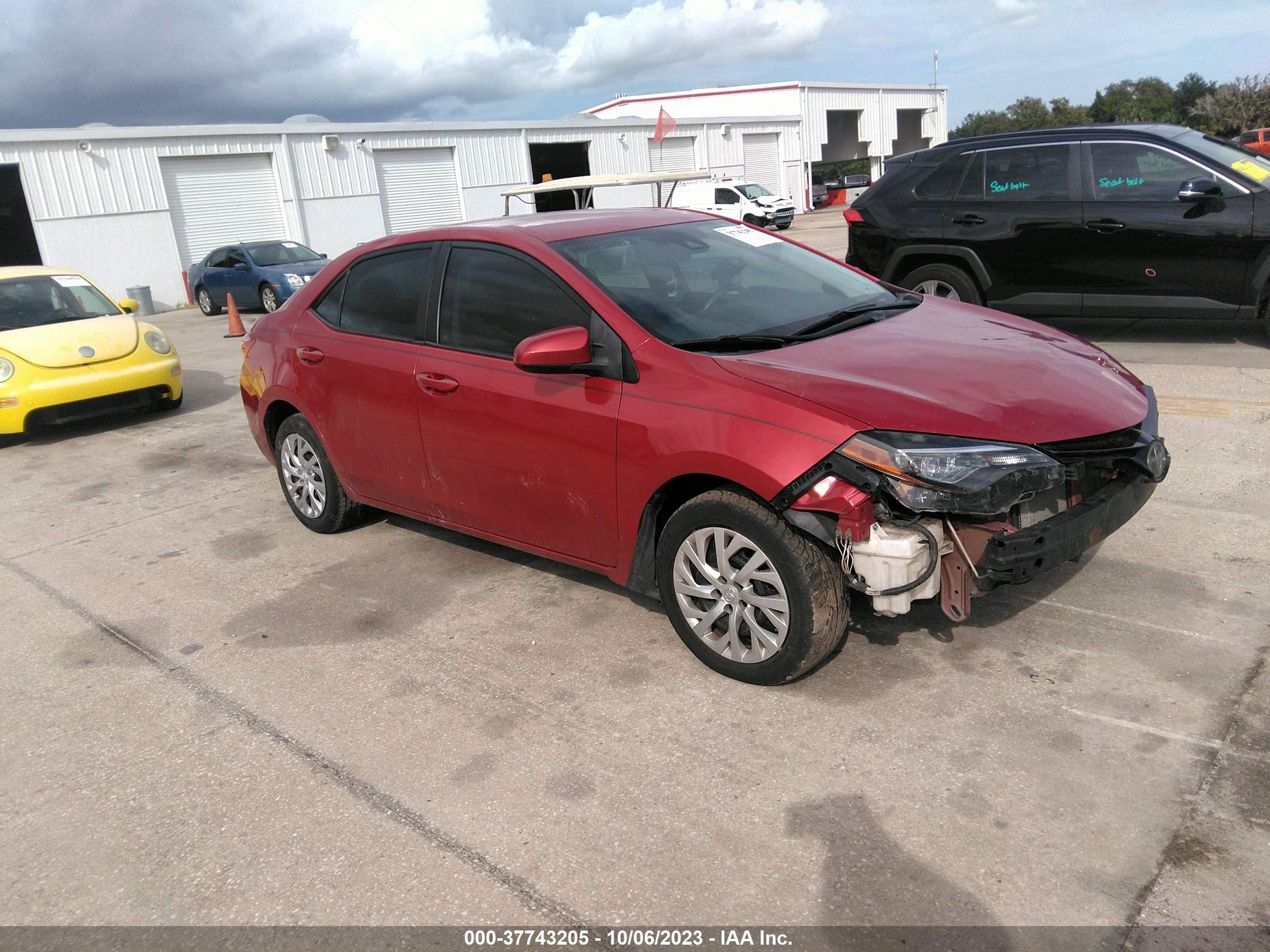 TOYOTA COROLLA 2018 5yfburhe9jp836804