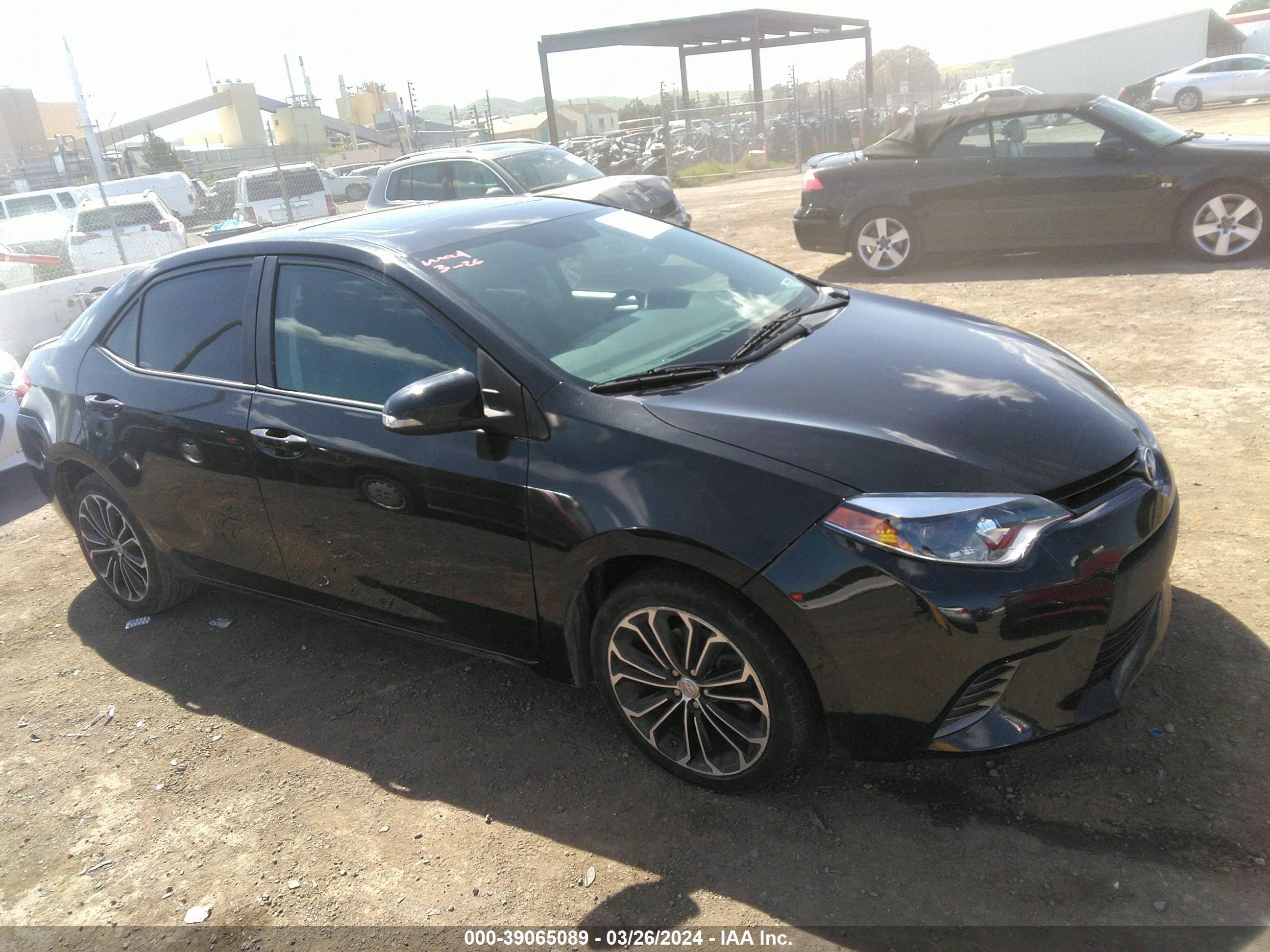 TOYOTA COROLLA 2014 5yfburhexep008735