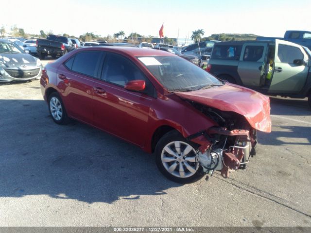 TOYOTA COROLLA 2014 5yfburhexep036177