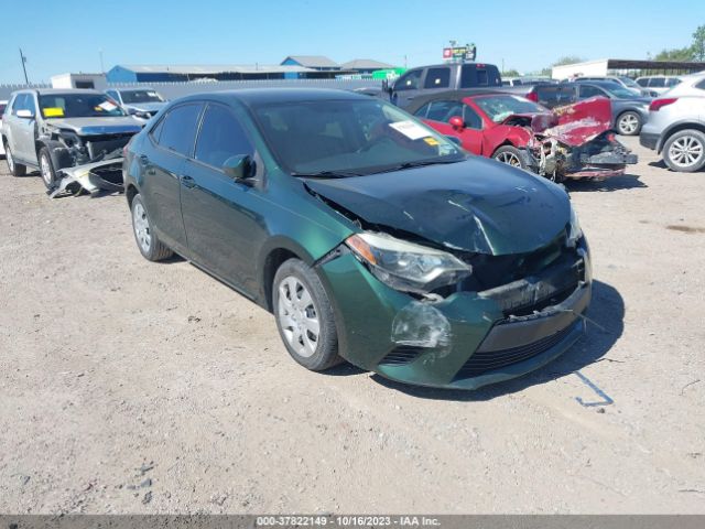 TOYOTA COROLLA 2014 5yfburhexep045669