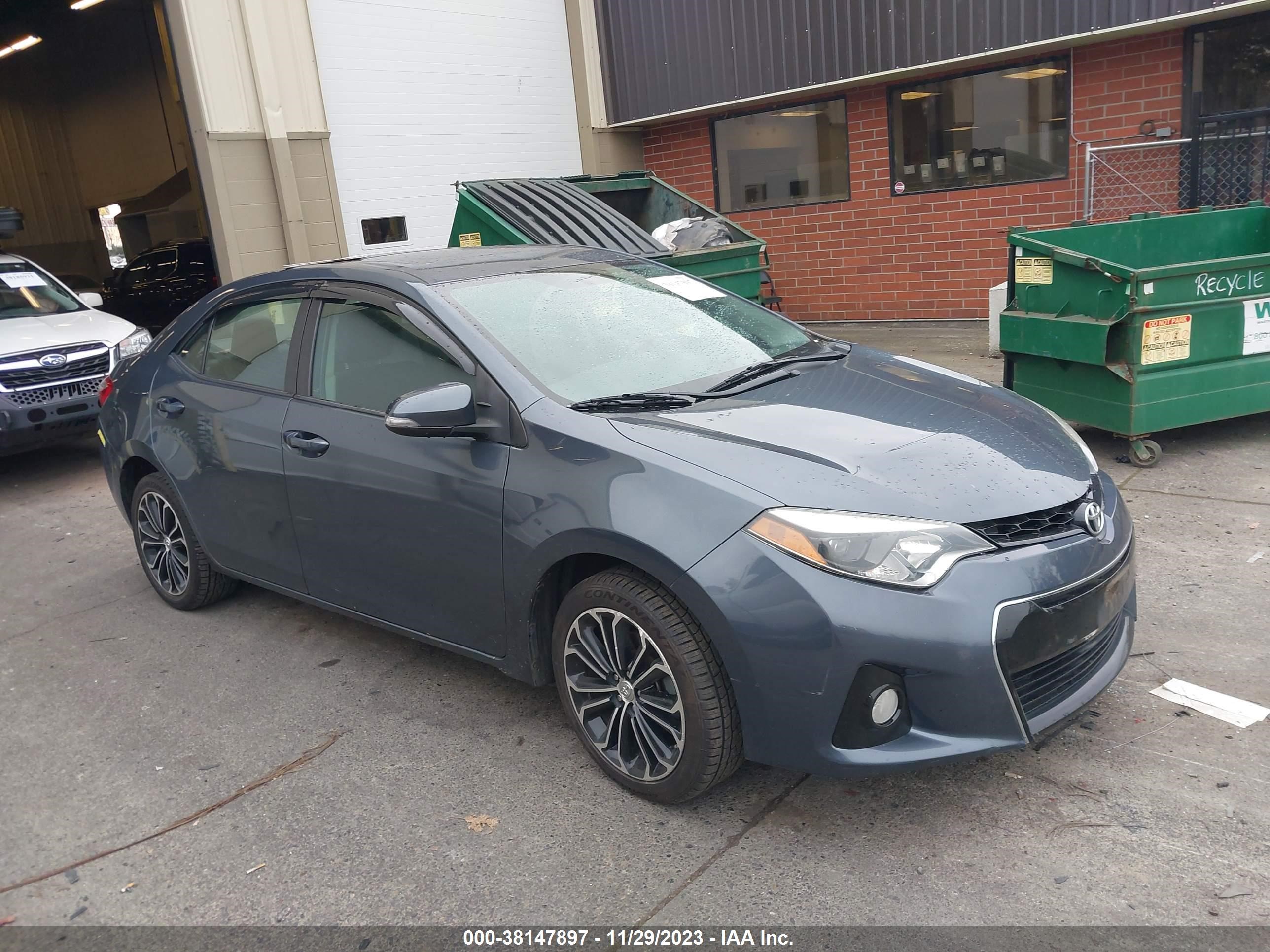 TOYOTA COROLLA 2014 5yfburhexep144069