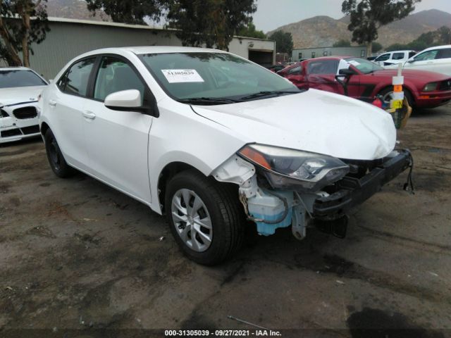 TOYOTA COROLLA 2014 5yfburhexep155430