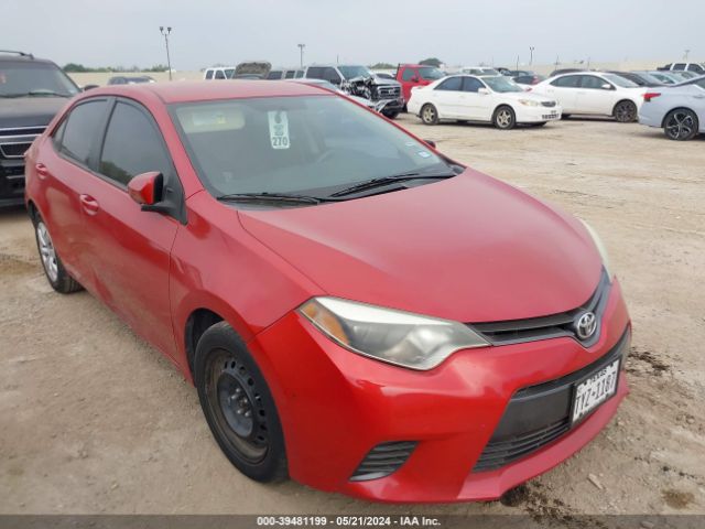 TOYOTA COROLLA 2015 5yfburhexfp235926