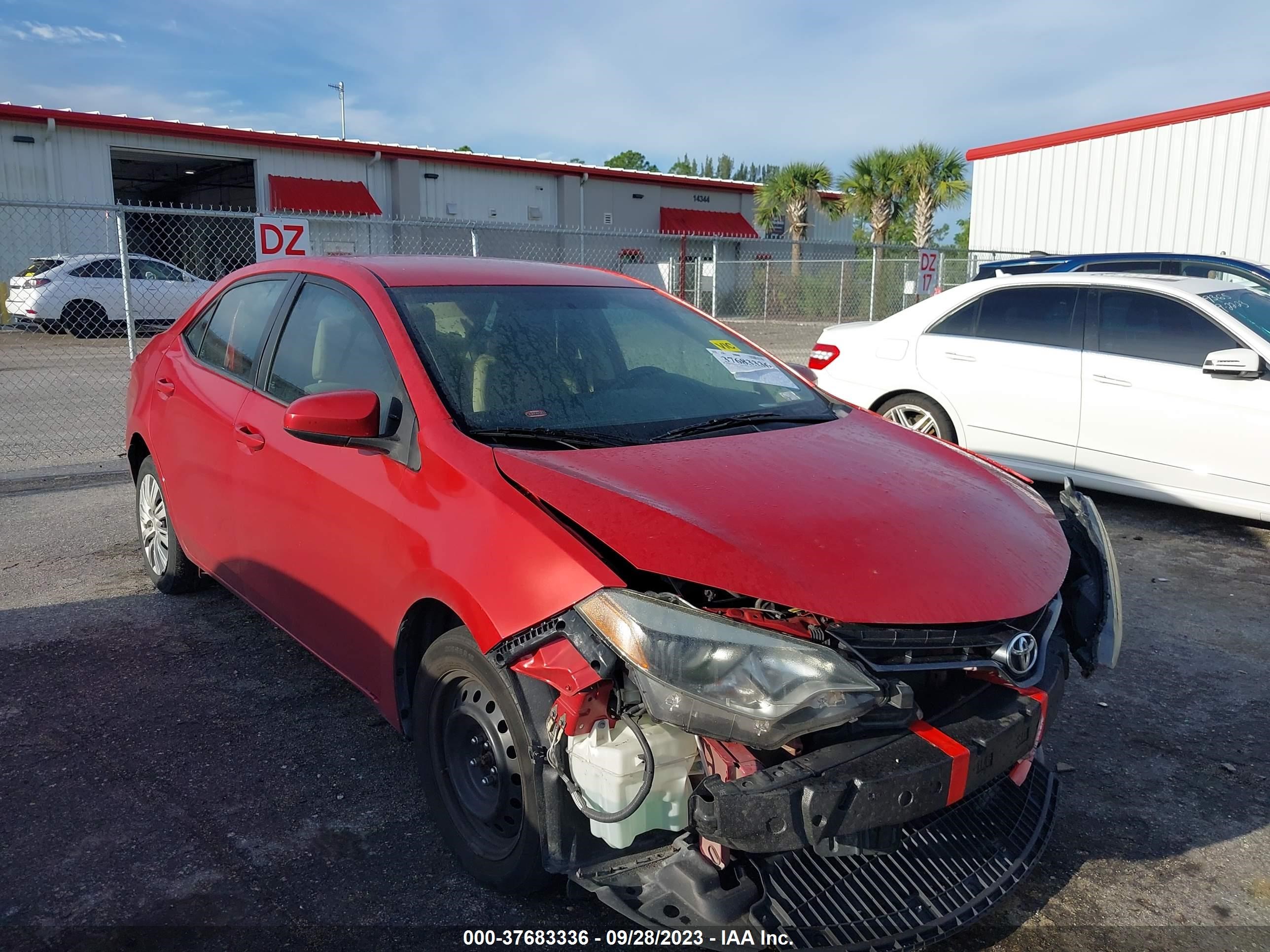 TOYOTA COROLLA 2016 5yfburhexgp382815