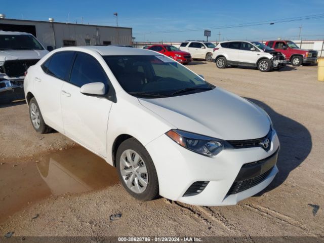 TOYOTA COROLLA 2016 5yfburhexgp464687