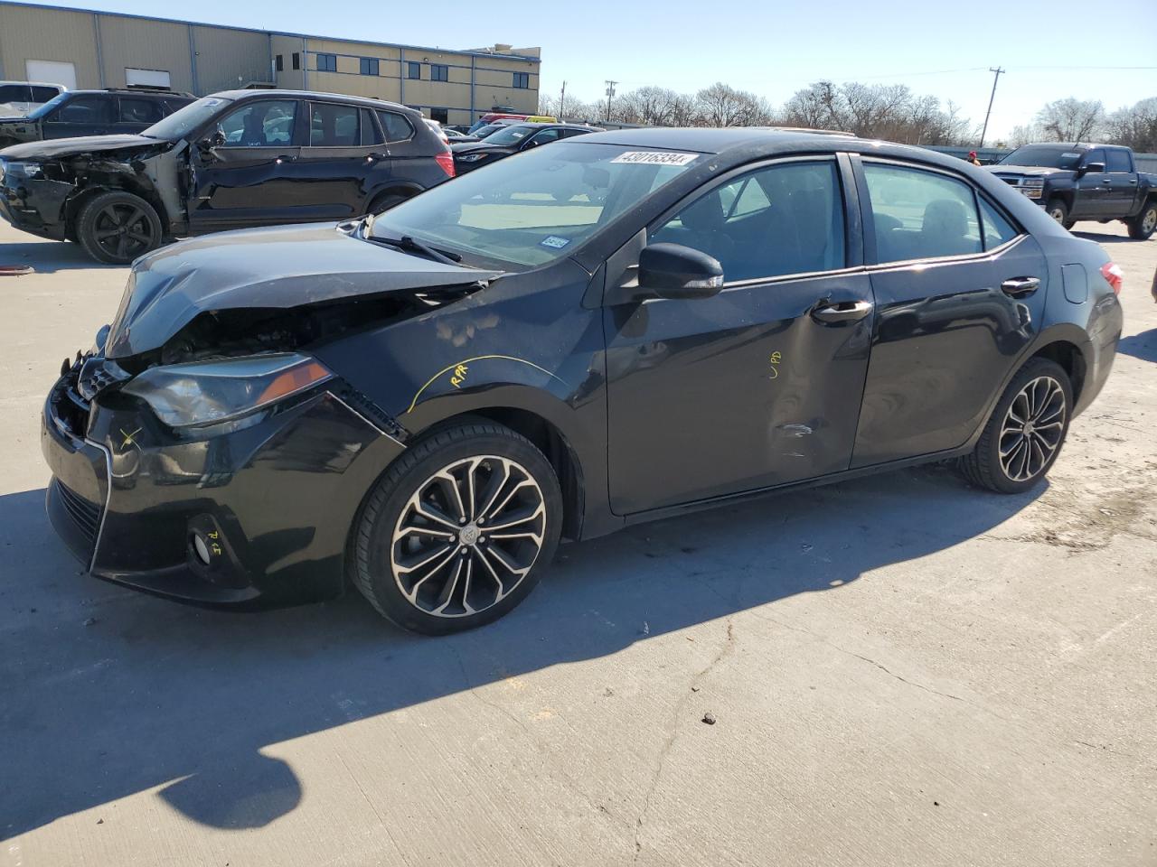 TOYOTA COROLLA 2016 5yfburhexgp491629