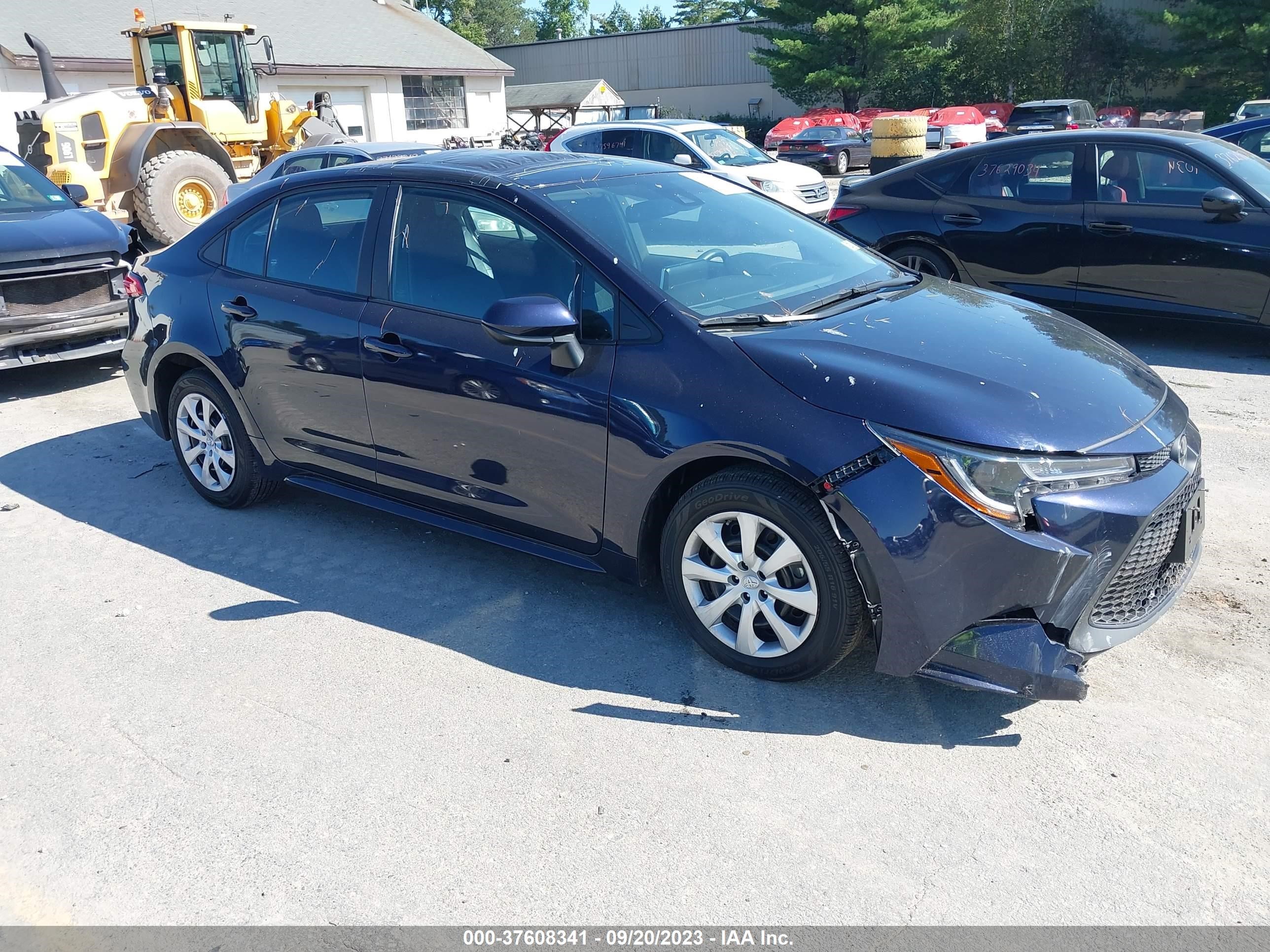 TOYOTA COROLLA 2021 5yfepmae0mp184130