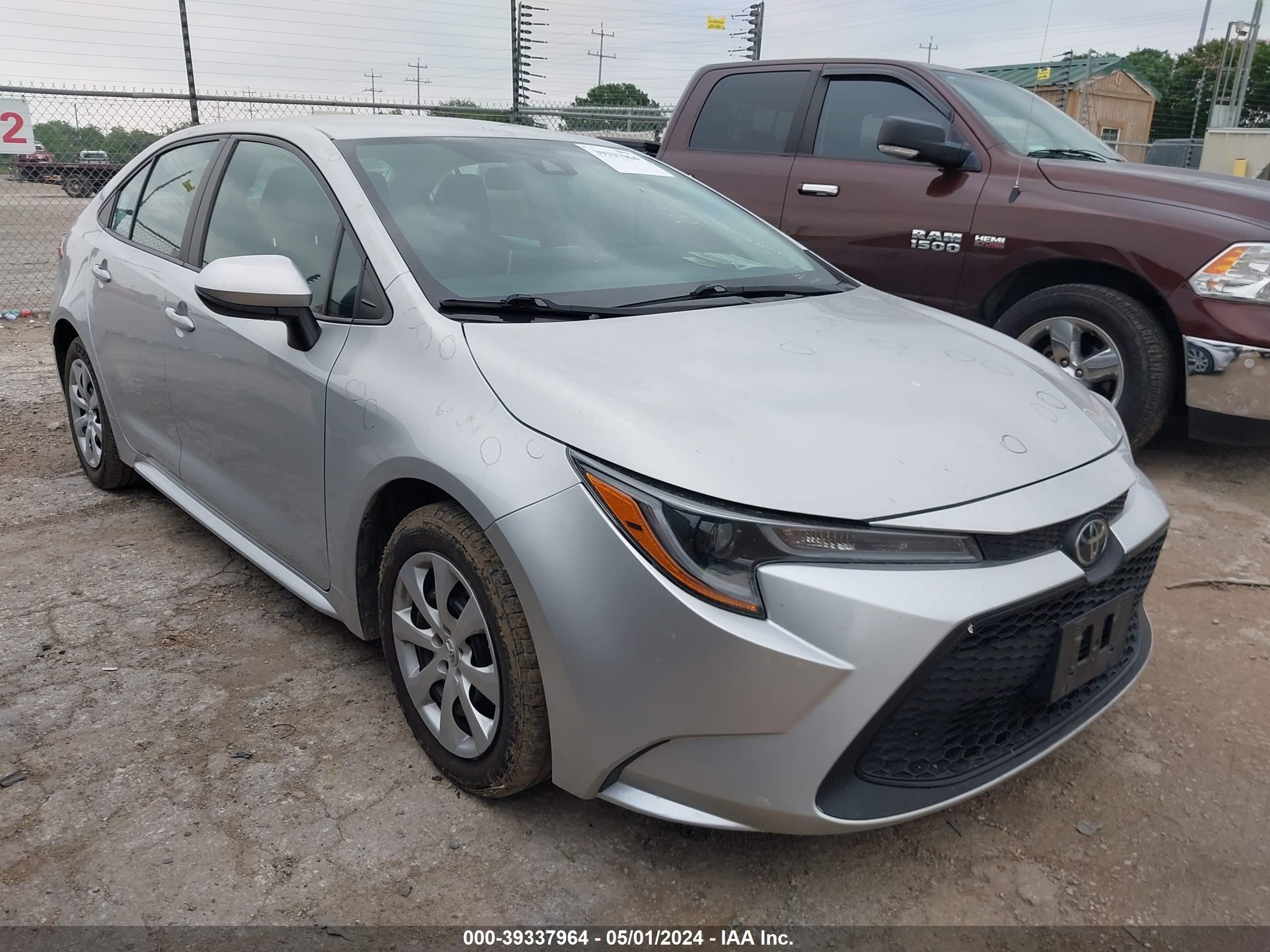 TOYOTA COROLLA 2021 5yfepmae0mp244360