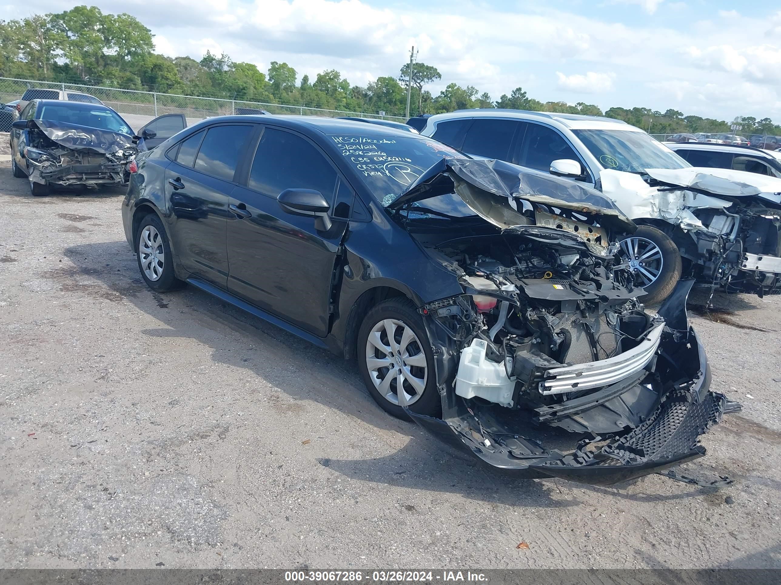 TOYOTA COROLLA 2021 5yfepmae0mp258226