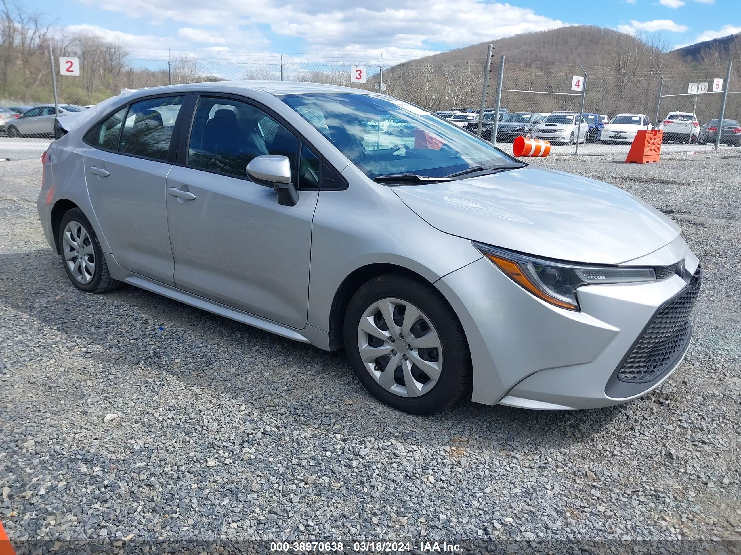 TOYOTA COROLLA 2021 5yfepmae1mp222688