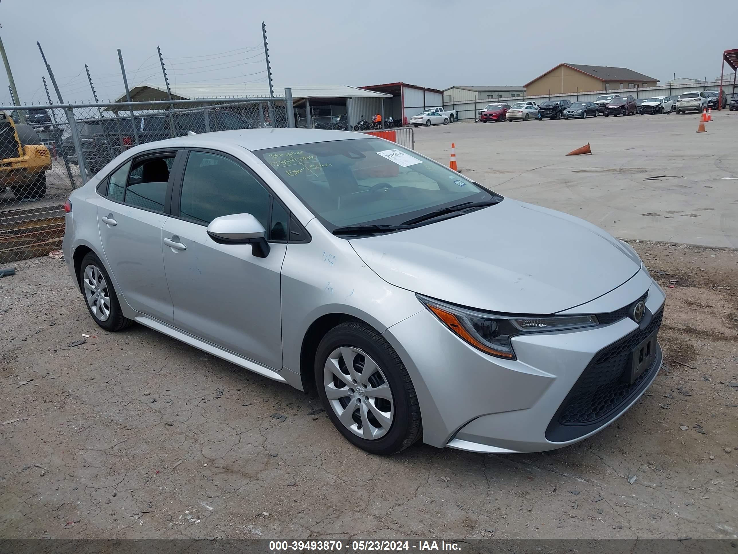 TOYOTA COROLLA 2021 5yfepmae2mp256915