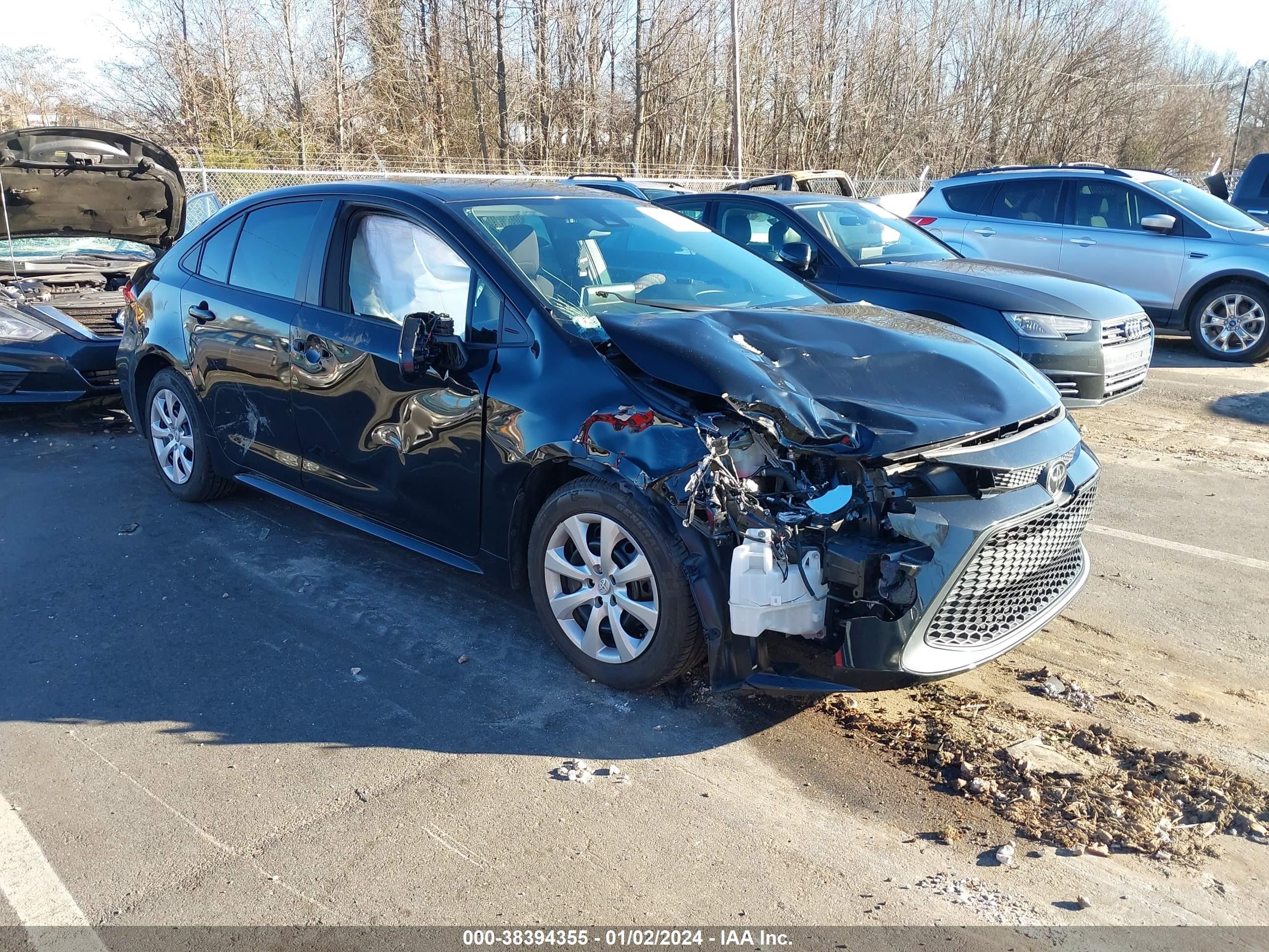 TOYOTA COROLLA 2021 5yfepmae3mp164910