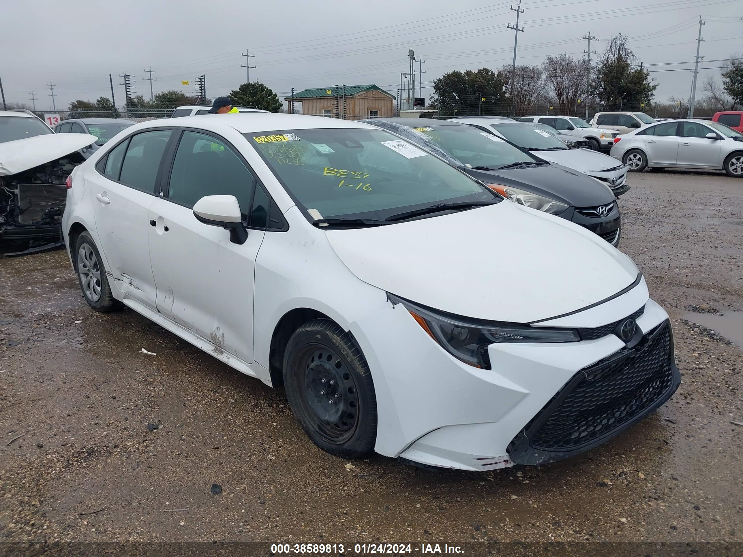 TOYOTA COROLLA 2021 5yfepmae4mp233846