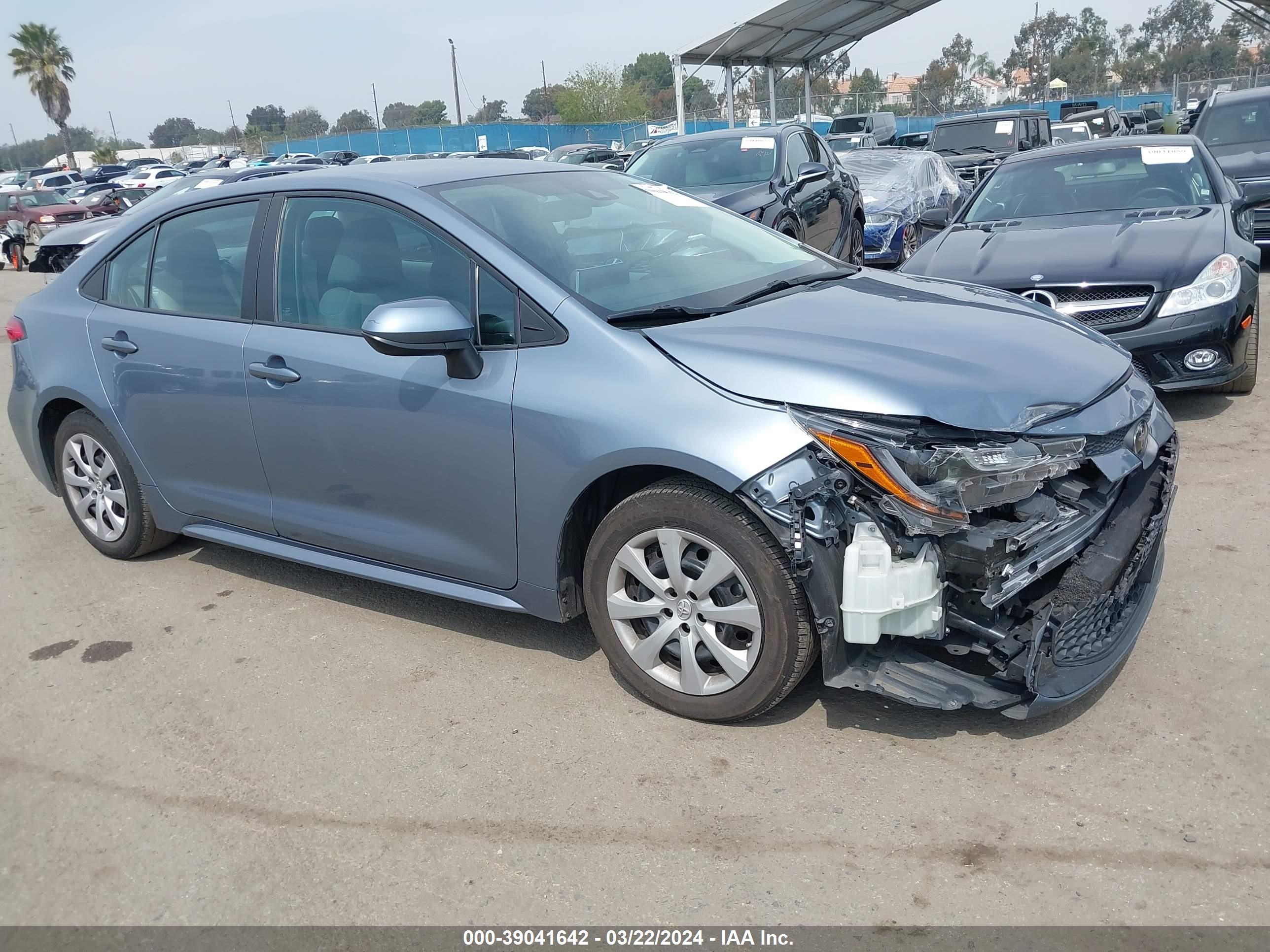 TOYOTA COROLLA 2021 5yfepmae7mp228883