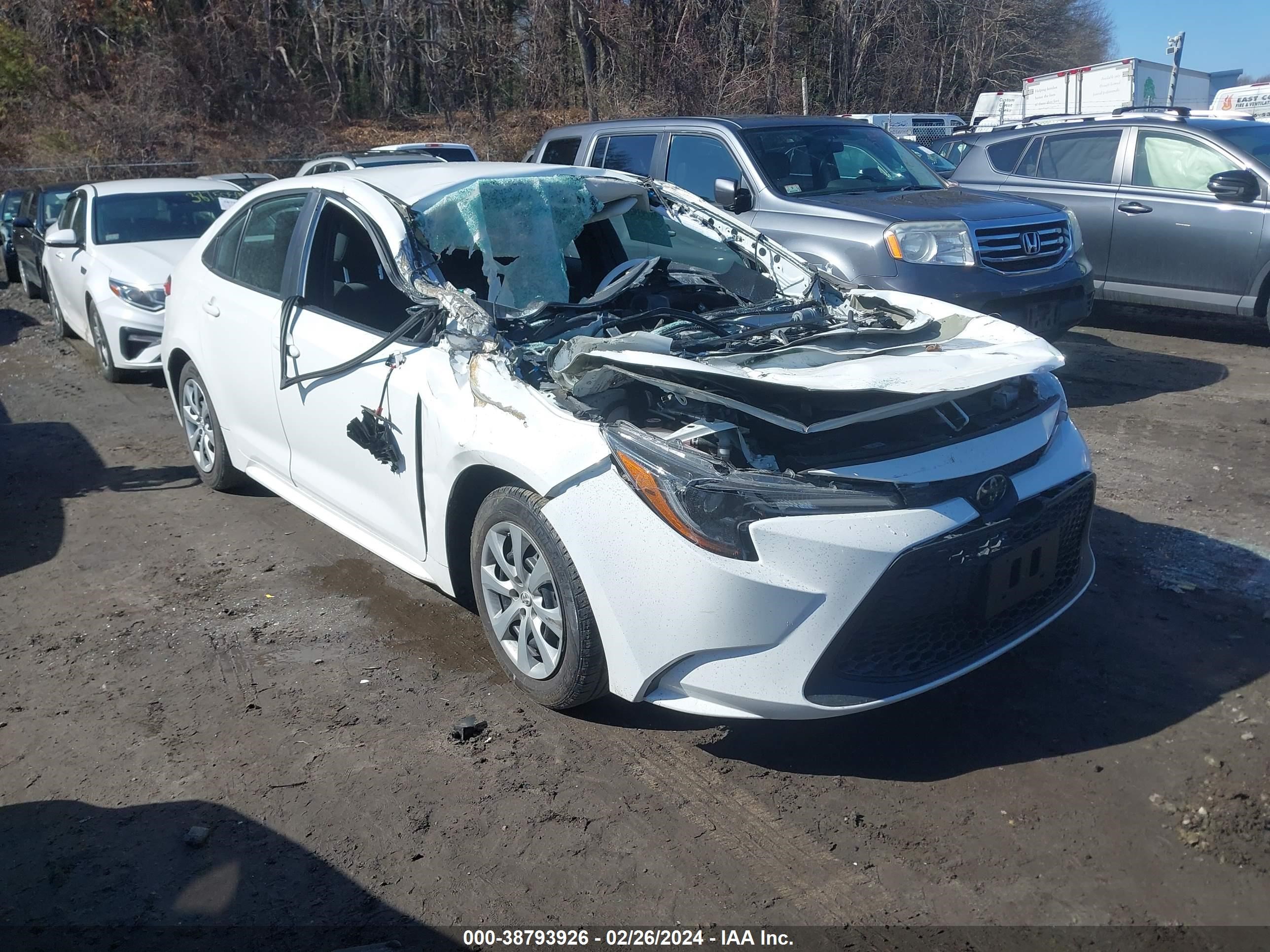 TOYOTA COROLLA 2021 5yfepmae8mp180391