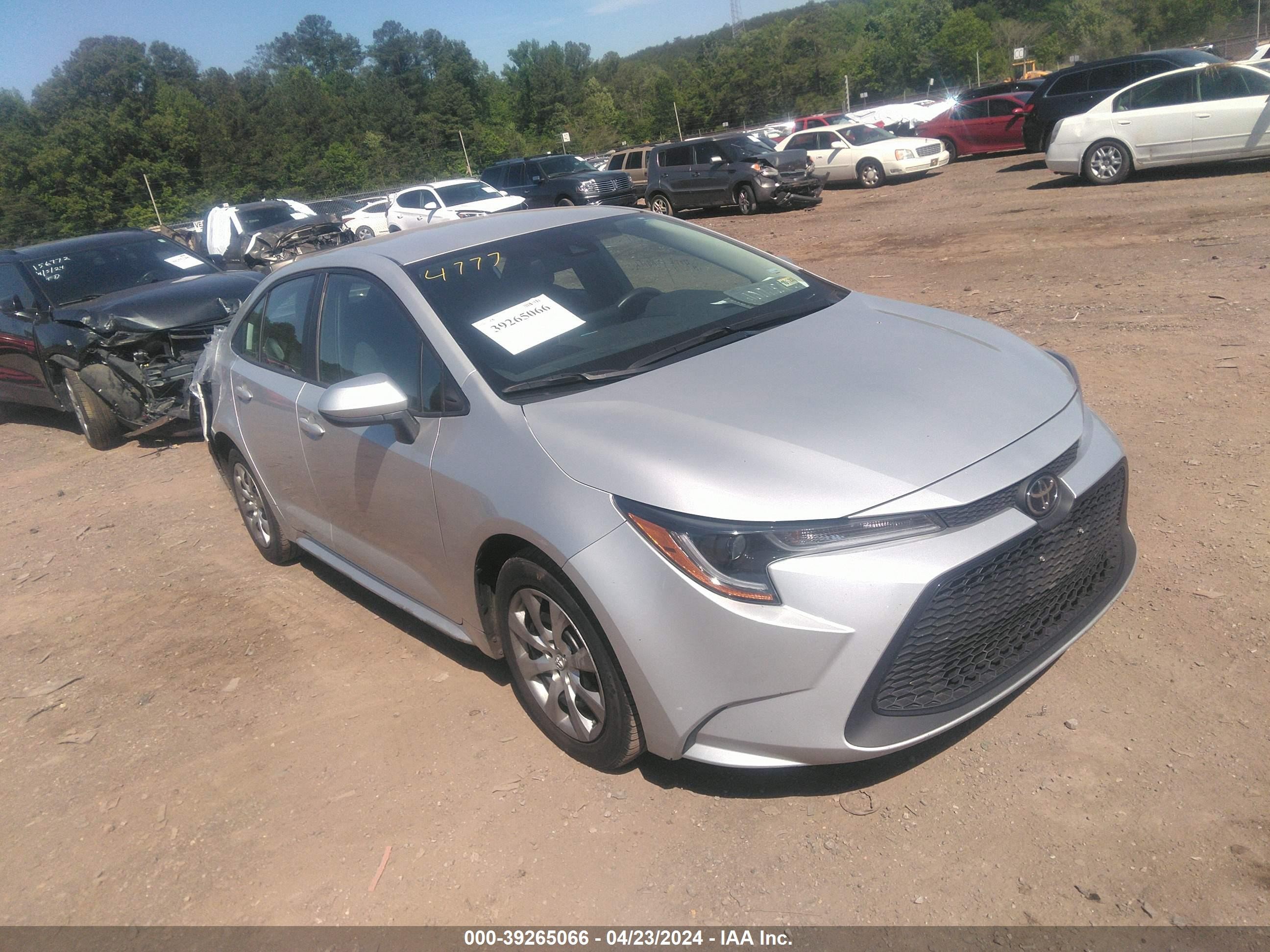 TOYOTA COROLLA 2021 5yfepmae8mp249077