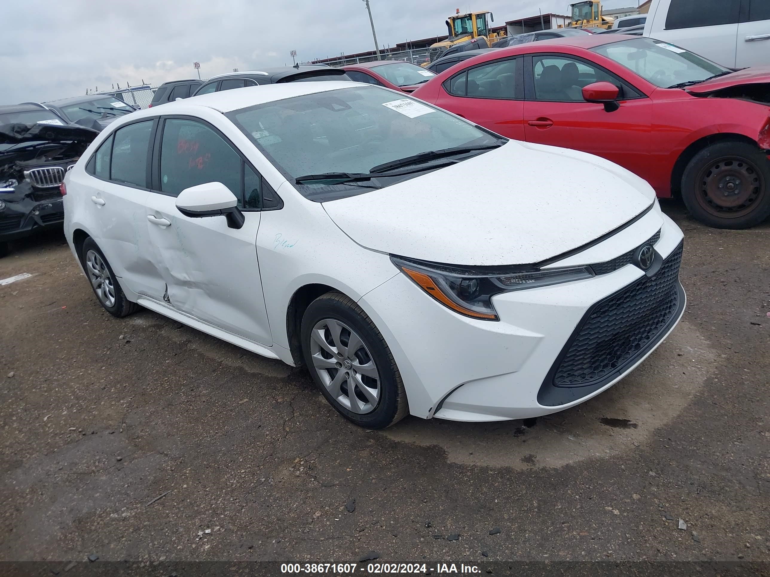 TOYOTA COROLLA 2022 5yfepmae9np293414