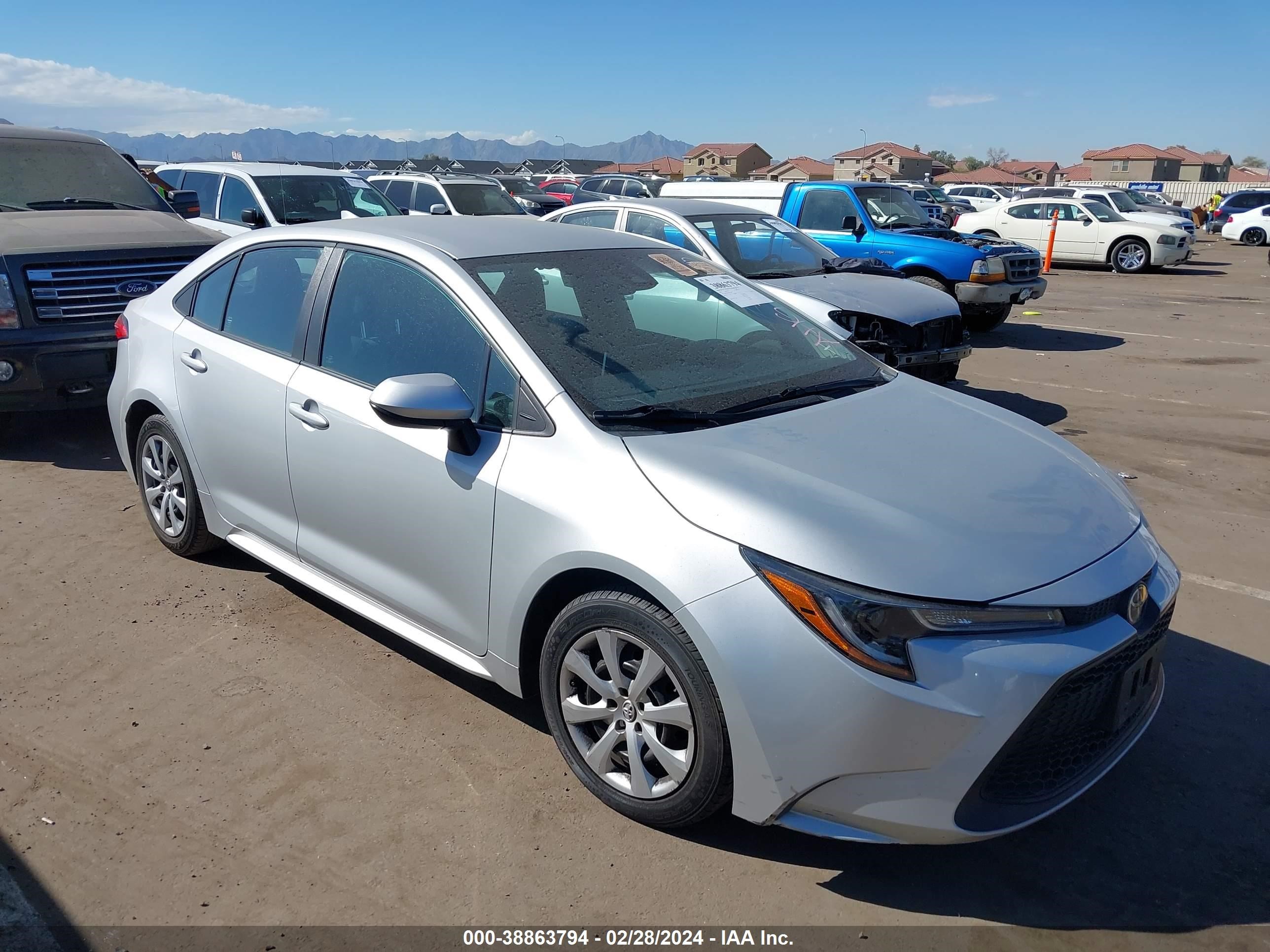 TOYOTA COROLLA 2021 5yfepmaexmp223287