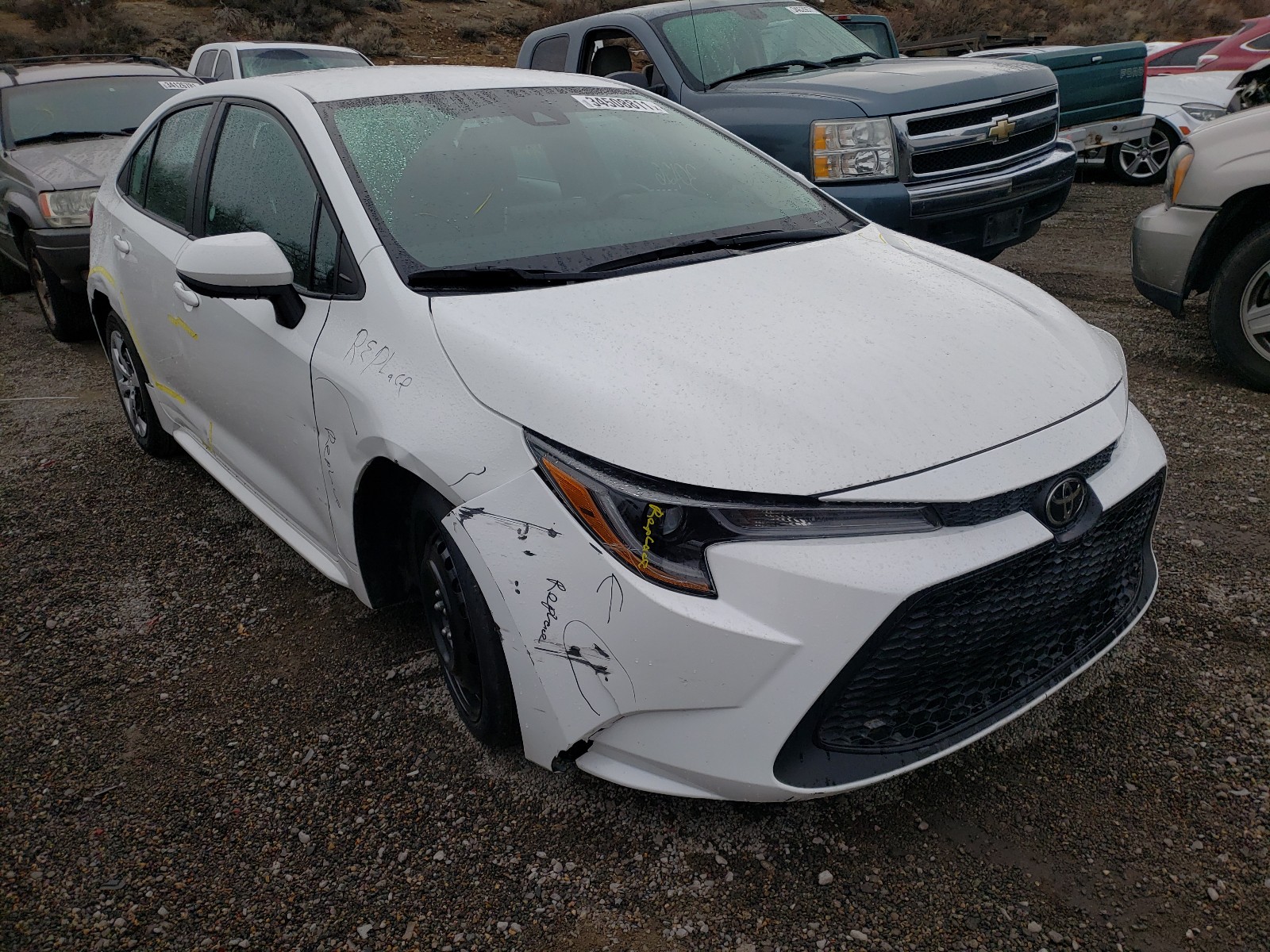 TOYOTA COROLLA LE 2020 5yfeprae0lp098876