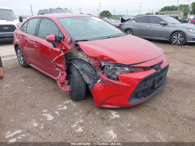 TOYOTA COROLLA 2020 5yfeprae1lp006769