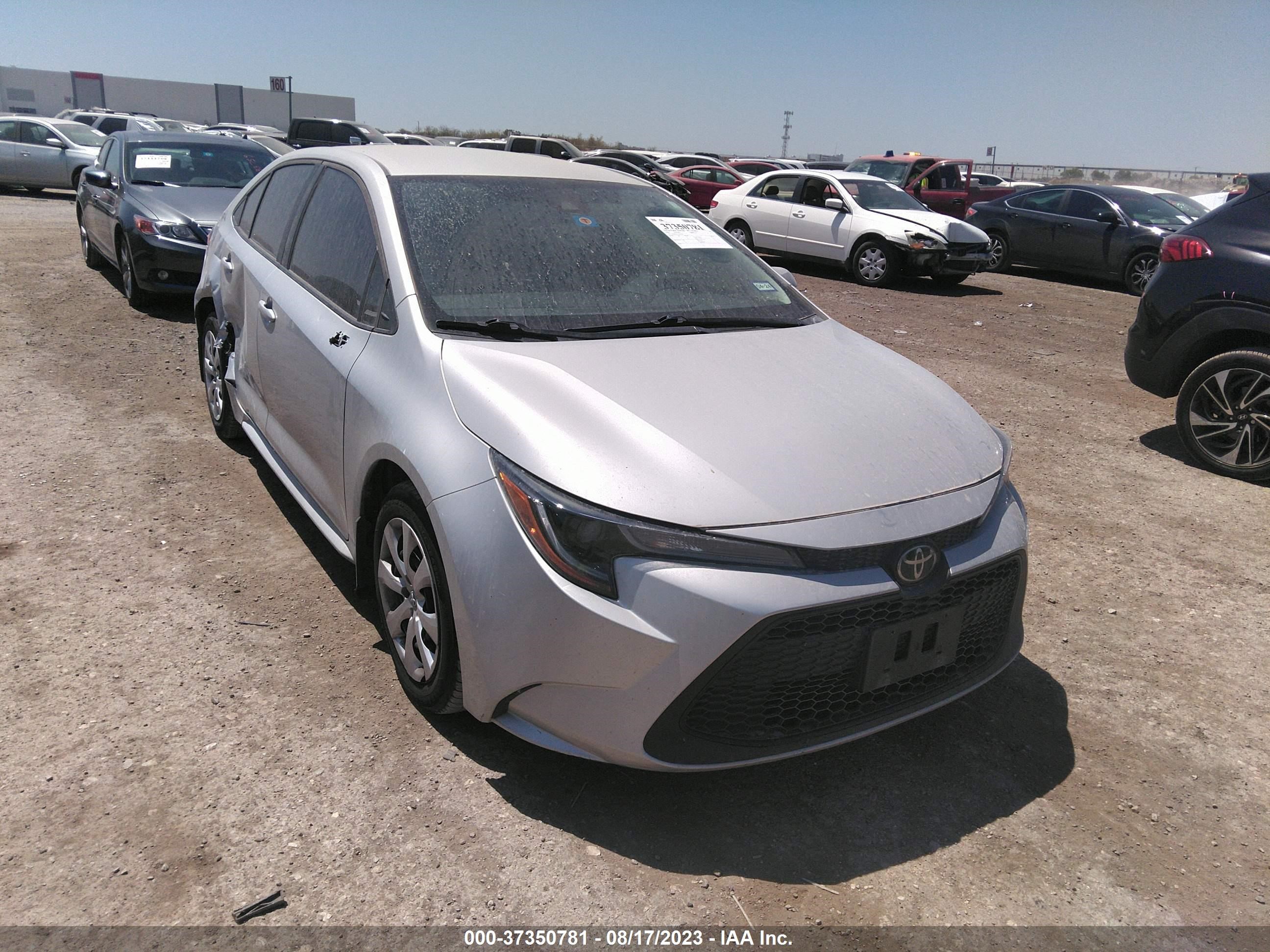 TOYOTA COROLLA 2020 5yfeprae1lp103230