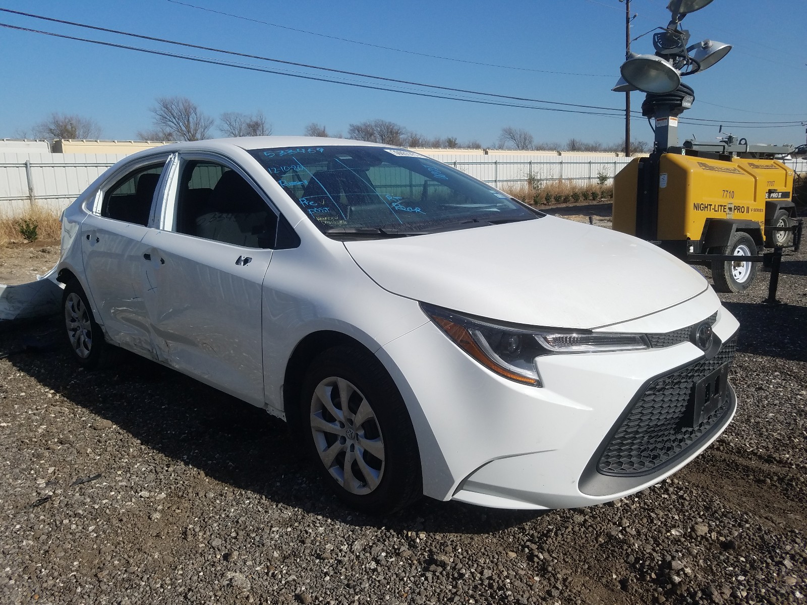 TOYOTA COROLLA LE 2020 5yfeprae3lp130932